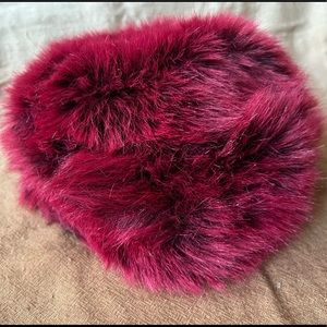 Faux fur hat